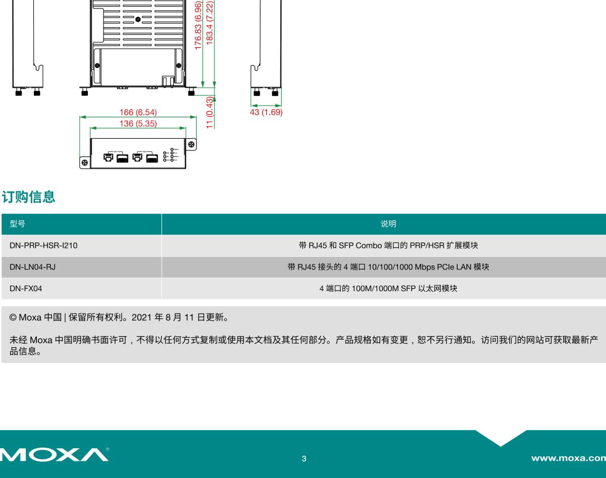 MOXA摩莎DA-682C 以太网系列扩展模块用于 DA-682C 系列计算机的以太网扩展模块