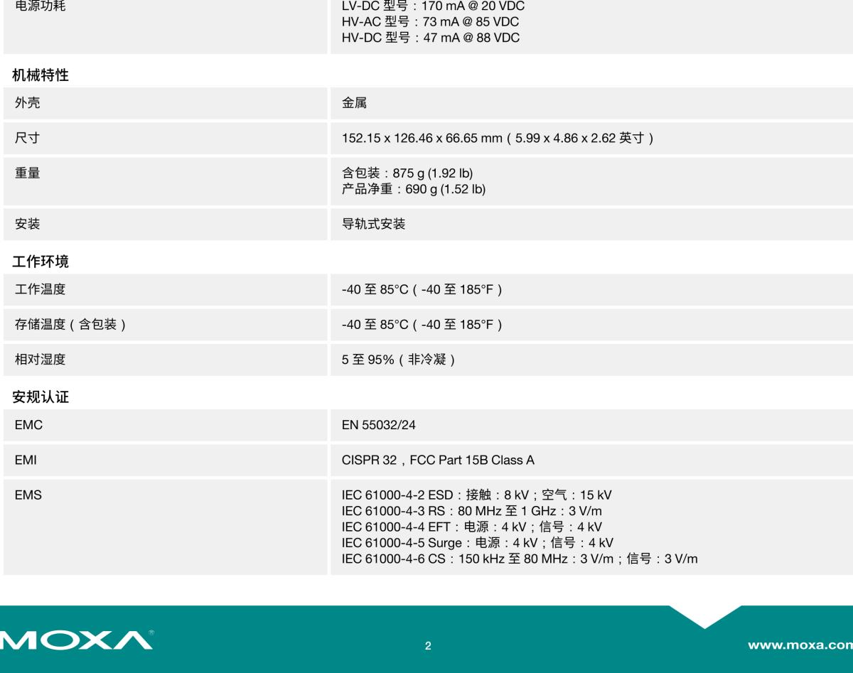 MOXA摩莎PTC-101 系列IEC 61850-3 以太网转光纤转换器