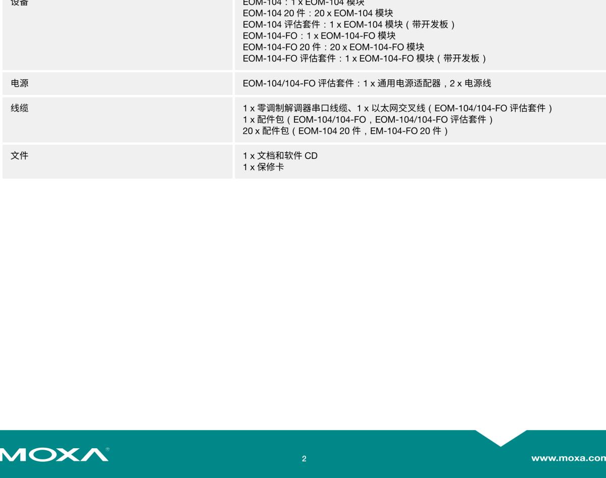 MOXA摩莎EOM-104 系列4 端口嵌入式网管型工业以太网交换机模块