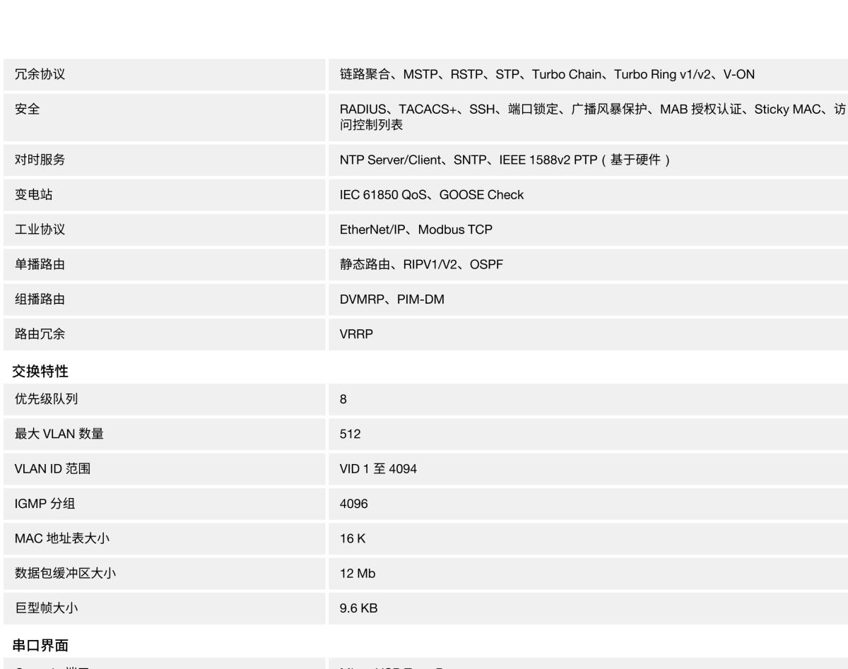 MOXA摩莎PT-G7828 系列IEC 61850-3 28 端口三层全千兆模块化网管型工业以太网交换机