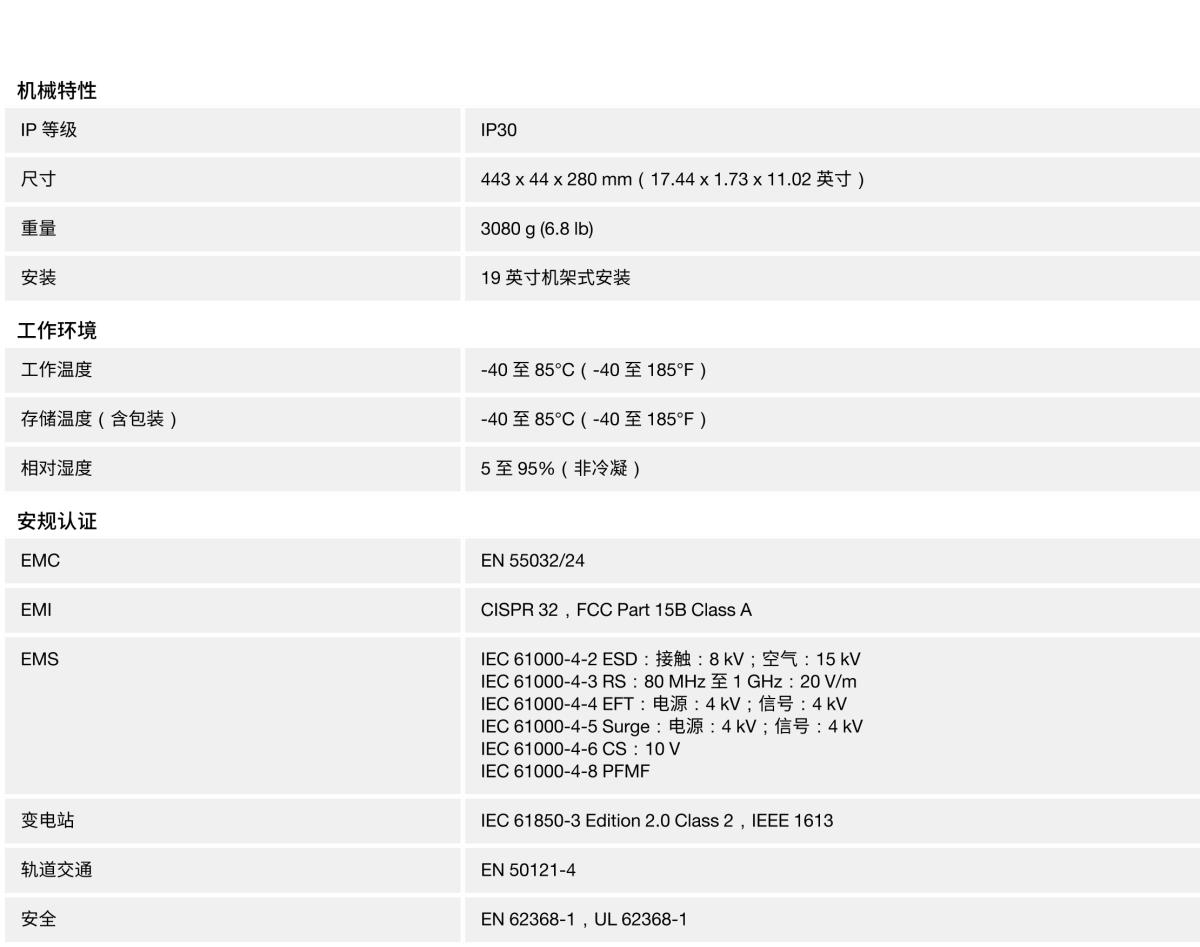 MOXA摩莎PT-G7728 系列IEC 61850-3 28 端口二层全千兆模块化网管型工业以太网交换机