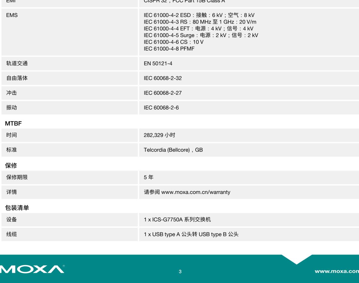 MOXA摩莎ICS-G7750A 系列48G+2 10Gb 端口二层全千兆模块化网管型工业以太网交换机