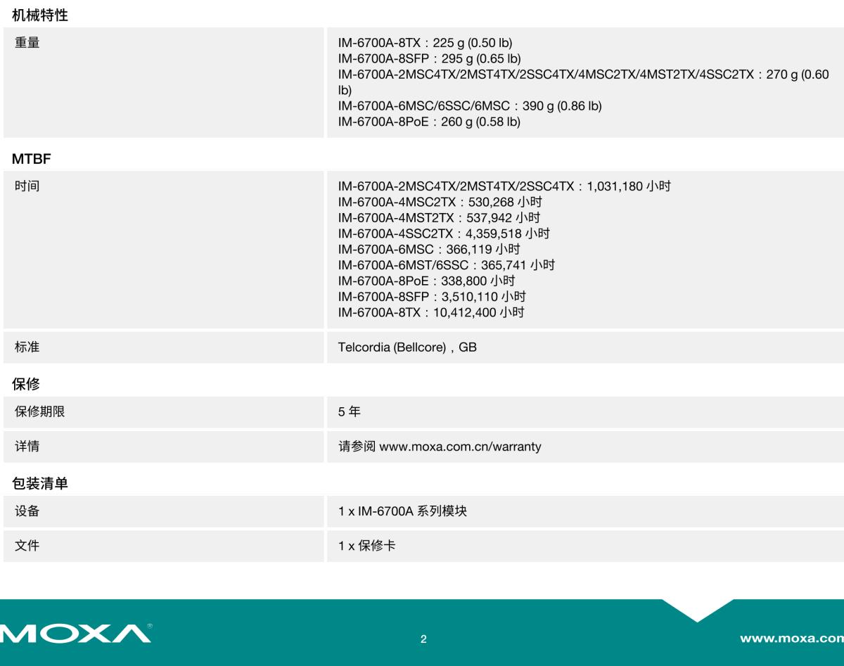 MOXA摩莎IM-6700A 模块系列百兆以太网模块，适用于 IKS-6726A-2GTXSFP/6728A-4GTXSFP/6728A-8PoE-4GTXSFP 模块化网管型工业以太网交换机