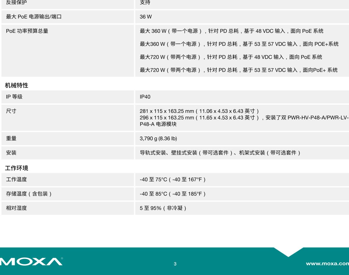 MOXA摩莎MDS-G4028-4XGS 系列24 GbE + 4 10GbE 端口二层全千兆模块化网管型工业以太网交换机