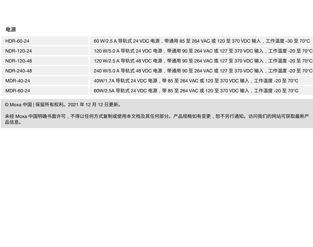 MOXA摩莎EDS-4014 系列8+4G+2 2.5GbE 端口网管型工业以太网交换机