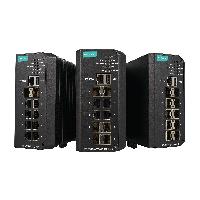 MOXA摩莎PT-G510 系列IEC 61850-3 10 端口二层全千兆 PRP/HSR 网管型工业以太网交换机
