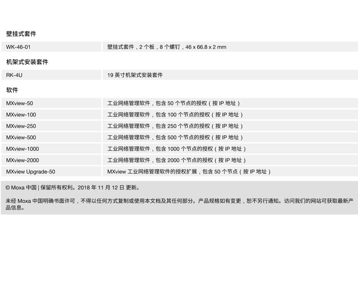 MOXA摩莎EDS-408A 系列8 端口入门级网管型工业以太网交换机