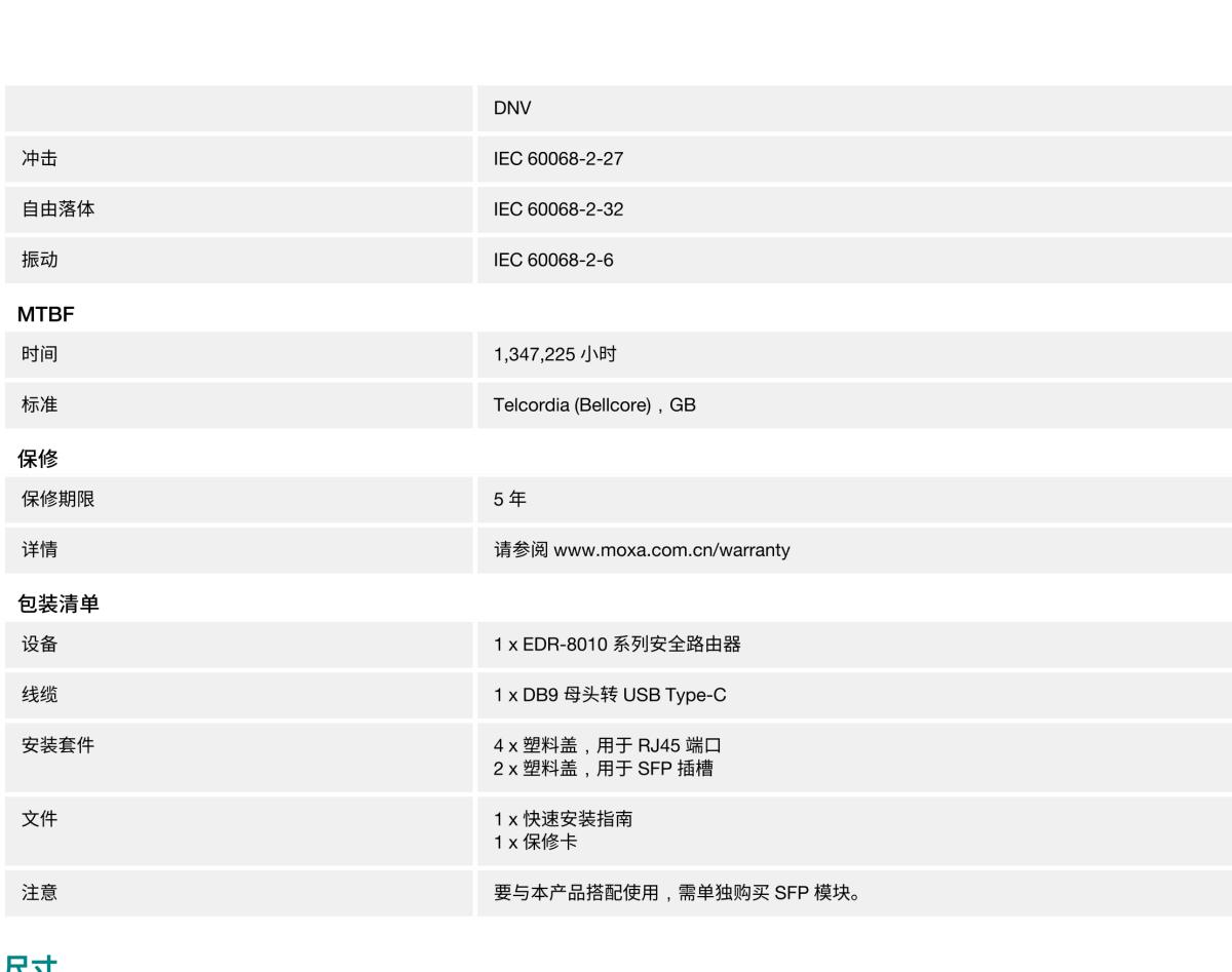 MOXA摩莎EDR-8010 系列8 FE 电口和 2 GbE SFP 多端口工业安全路由器